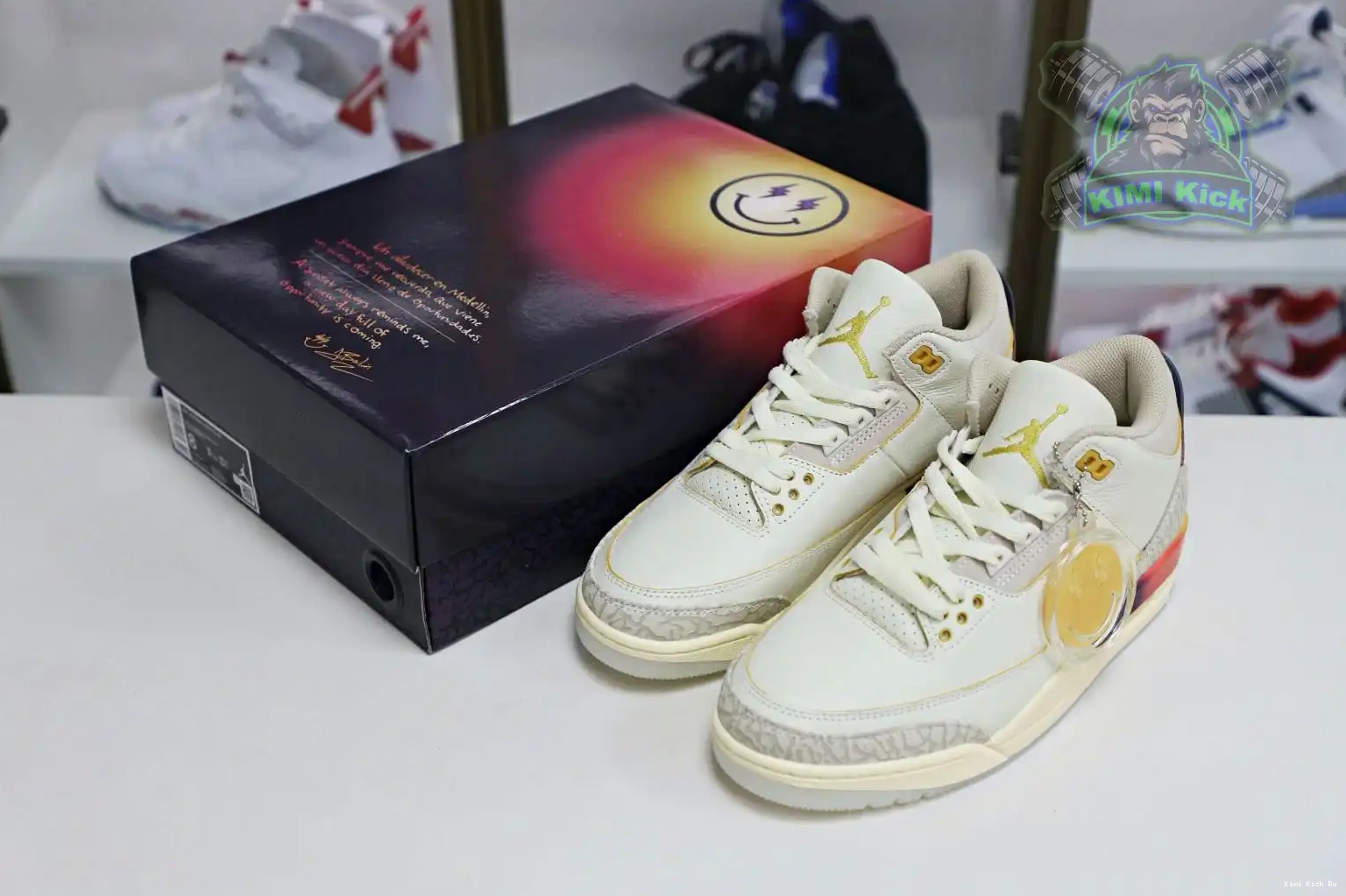 Air x Kimikick Jordan JBalvin Jordan3 0430